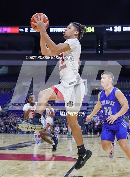Thumbnail 1 in Hitchcock vs. Childress (UIL 3A Basketball State Final) photogallery.