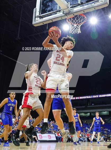 Thumbnail 1 in Hitchcock vs. Childress (UIL 3A Basketball State Final) photogallery.