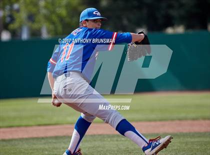 Thumbnail 1 in Christian Brothers vs. Manteca (CIF SJS D3 Semifinal Game 2) photogallery.