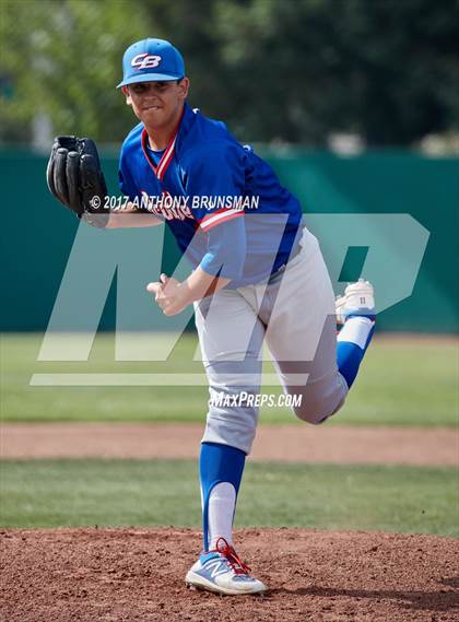 Thumbnail 3 in Christian Brothers vs. Manteca (CIF SJS D3 Semifinal Game 2) photogallery.