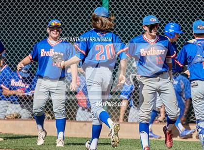 Thumbnail 3 in Christian Brothers vs. Manteca (CIF SJS D3 Semifinal Game 2) photogallery.