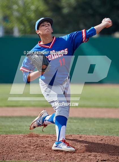 Thumbnail 2 in Christian Brothers vs. Manteca (CIF SJS D3 Semifinal Game 2) photogallery.
