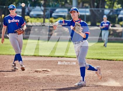 Thumbnail 3 in Christian Brothers vs. Manteca (CIF SJS D3 Semifinal Game 2) photogallery.