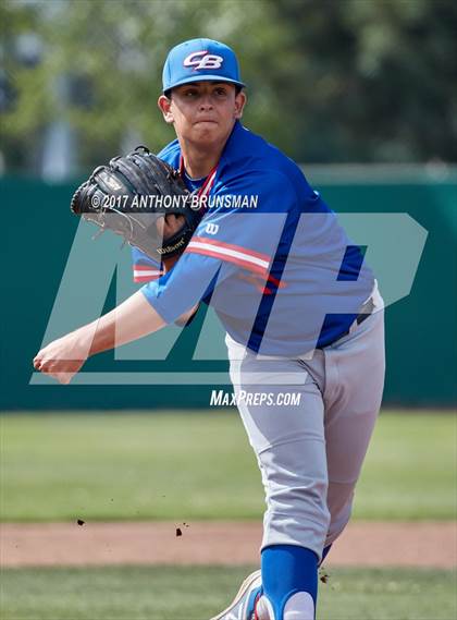 Thumbnail 1 in Christian Brothers vs. Manteca (CIF SJS D3 Semifinal Game 2) photogallery.