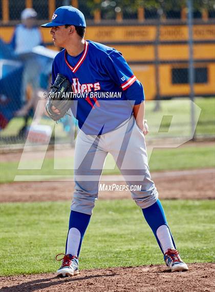 Thumbnail 1 in Christian Brothers vs. Manteca (CIF SJS D3 Semifinal Game 2) photogallery.