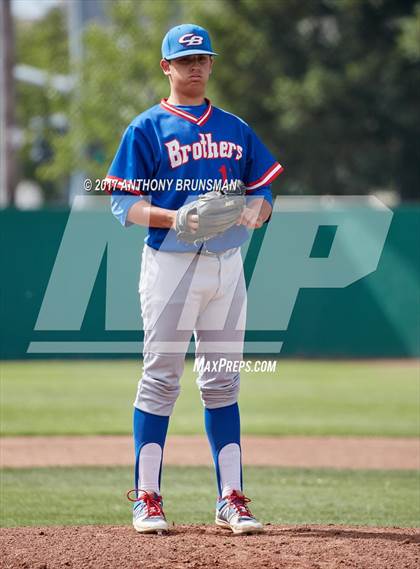 Thumbnail 3 in Christian Brothers vs. Manteca (CIF SJS D3 Semifinal Game 2) photogallery.