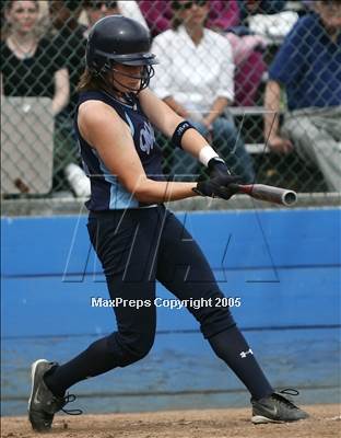 Thumbnail 2 in Notre Dame-Salinas vs. Valley Christ. (D3 Sec. Final) photogallery.