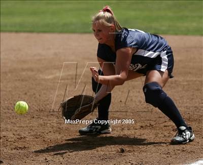 Thumbnail 2 in Notre Dame-Salinas vs. Valley Christ. (D3 Sec. Final) photogallery.