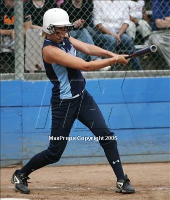 Thumbnail 2 in Notre Dame-Salinas vs. Valley Christ. (D3 Sec. Final) photogallery.