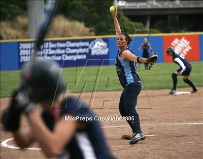 Thumbnail 2 in Notre Dame-Salinas vs. Valley Christ. (D3 Sec. Final) photogallery.