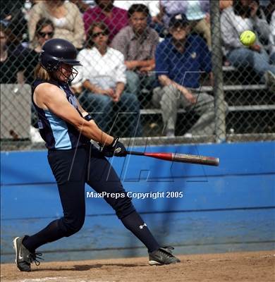 Thumbnail 2 in Notre Dame-Salinas vs. Valley Christ. (D3 Sec. Final) photogallery.