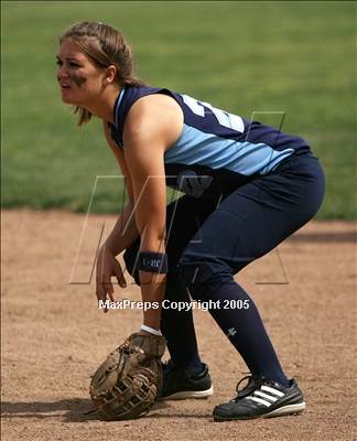 Thumbnail 3 in Notre Dame-Salinas vs. Valley Christ. (D3 Sec. Final) photogallery.