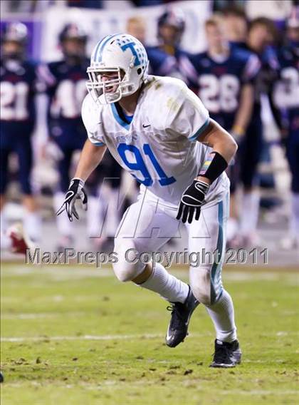 Thumbnail 3 in Trinity Valley vs. Fort Worth Country Day photogallery.