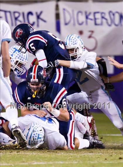 Thumbnail 3 in Trinity Valley vs. Fort Worth Country Day photogallery.