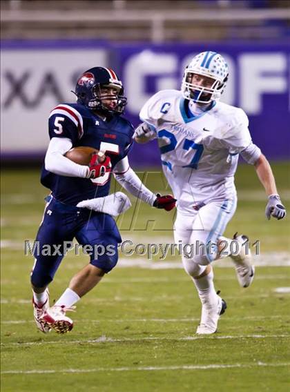Thumbnail 3 in Trinity Valley vs. Fort Worth Country Day photogallery.