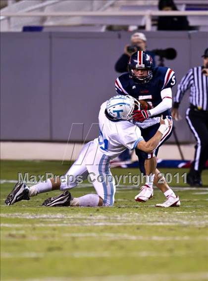 Thumbnail 2 in Trinity Valley vs. Fort Worth Country Day photogallery.
