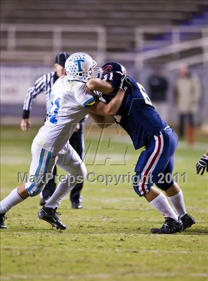 Thumbnail 1 in Trinity Valley vs. Fort Worth Country Day photogallery.