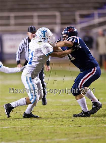 Thumbnail 2 in Trinity Valley vs. Fort Worth Country Day photogallery.