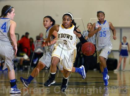 Thumbnail 2 in Bishop O'Dowd vs. Brookside Christian (CIF NorCal Regional Open Division Playoffs) photogallery.