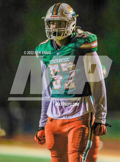 Thumbnail 3 in Hapeville Charter vs Stockbridge (GHSA 4A First Round Playoff) photogallery.