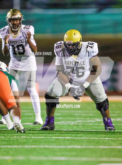 Thumbnail 1 in Hapeville Charter vs Stockbridge (GHSA 4A First Round Playoff) photogallery.