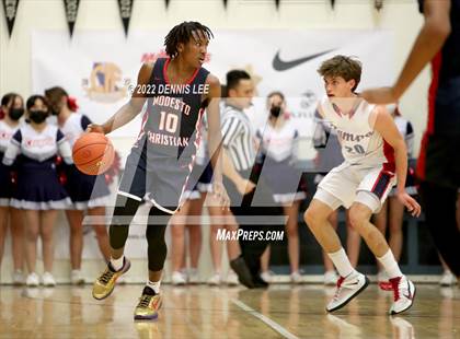 Thumbnail 3 in Modesto Christian @ Campolindo (CIF State Open Division NorCal Regional Final) photogallery.