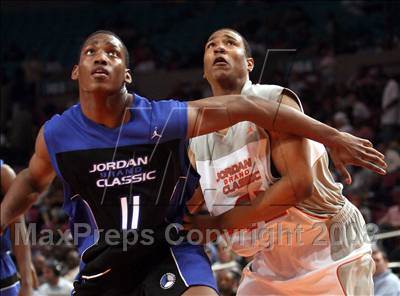 Thumbnail 2 in Jordan Brand Classic: Regional Game @ the Garden photogallery.
