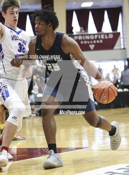 Thumbnail 2 in St. Thomas More vs Wilbraham & Monson Academy (Spalding Hoophall Classic) photogallery.