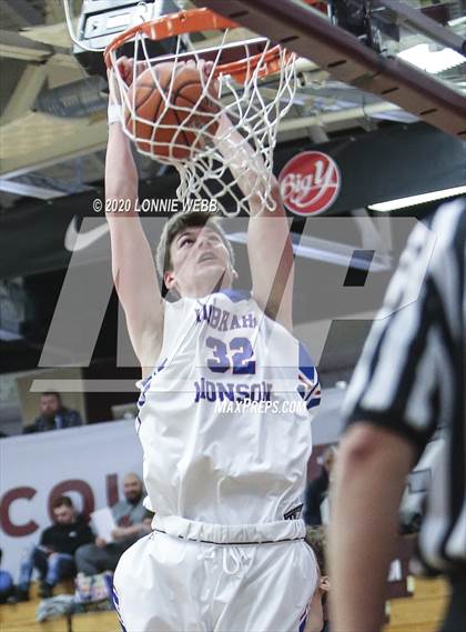 Thumbnail 2 in St. Thomas More vs Wilbraham & Monson Academy (Spalding Hoophall Classic) photogallery.