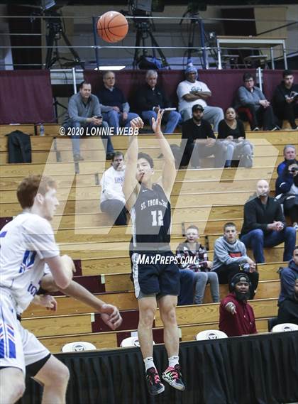 Thumbnail 2 in St. Thomas More vs Wilbraham & Monson Academy (Spalding Hoophall Classic) photogallery.