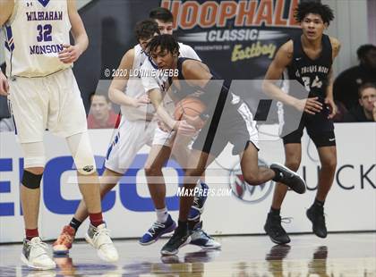 Thumbnail 1 in St. Thomas More vs Wilbraham & Monson Academy (Spalding Hoophall Classic) photogallery.