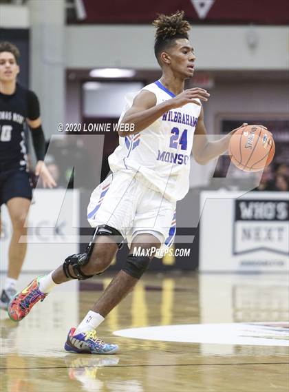 Thumbnail 3 in St. Thomas More vs Wilbraham & Monson Academy (Spalding Hoophall Classic) photogallery.
