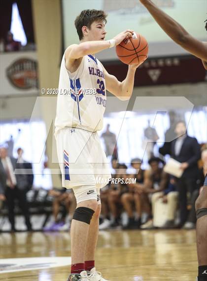 Thumbnail 1 in St. Thomas More vs Wilbraham & Monson Academy (Spalding Hoophall Classic) photogallery.