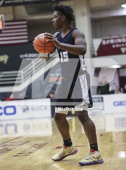 Thumbnail 3 in St. Thomas More vs Wilbraham & Monson Academy (Spalding Hoophall Classic) photogallery.