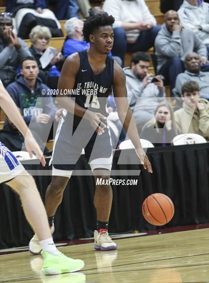 Thumbnail 2 in St. Thomas More vs Wilbraham & Monson Academy (Spalding Hoophall Classic) photogallery.