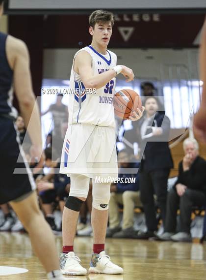 Thumbnail 2 in St. Thomas More vs Wilbraham & Monson Academy (Spalding Hoophall Classic) photogallery.