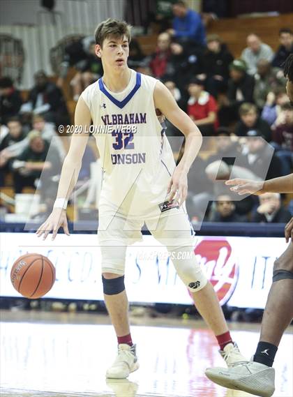 Thumbnail 2 in St. Thomas More vs Wilbraham & Monson Academy (Spalding Hoophall Classic) photogallery.