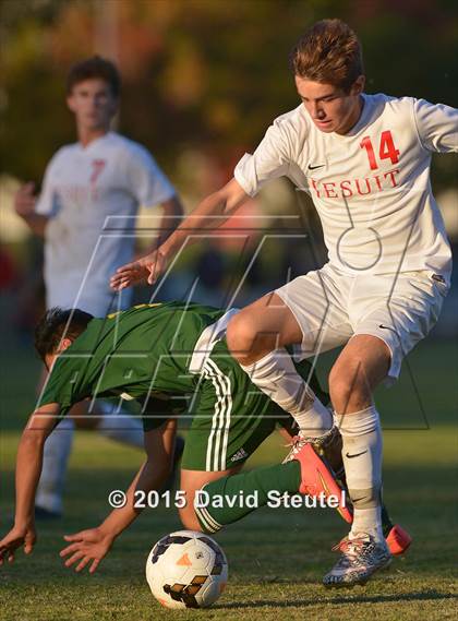 Thumbnail 2 in Franklin @ Jesuit (CIF SJS D1 Playoffs) photogallery.