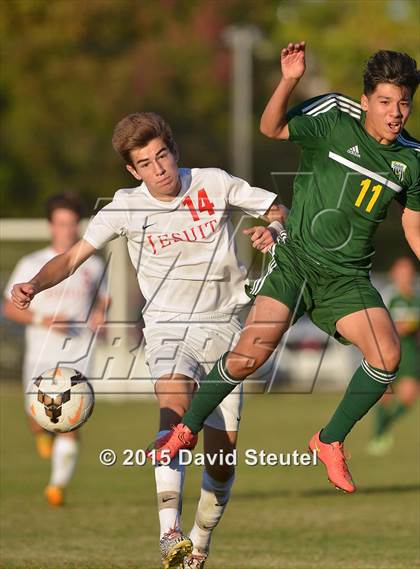 Thumbnail 3 in Franklin @ Jesuit (CIF SJS D1 Playoffs) photogallery.