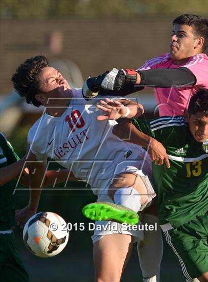 Thumbnail 1 in Franklin @ Jesuit (CIF SJS D1 Playoffs) photogallery.