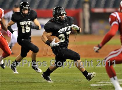 Thumbnail 2 in Mater Dei vs. Servite photogallery.