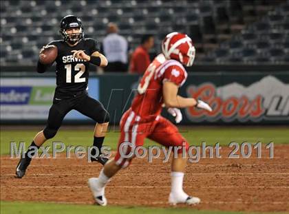 Thumbnail 3 in Mater Dei vs. Servite photogallery.
