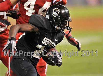 Thumbnail 1 in Mater Dei vs. Servite photogallery.