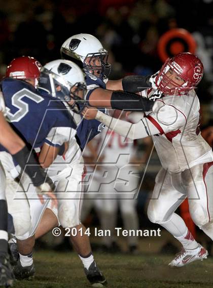 Thumbnail 2 in Santa Paula @ St. Genevieve (CIF SS Playoffs) photogallery.