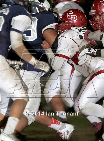 Thumbnail 3 in Santa Paula @ St. Genevieve (CIF SS Playoffs) photogallery.