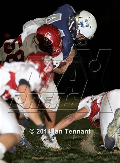 Thumbnail 3 in Santa Paula @ St. Genevieve (CIF SS Playoffs) photogallery.