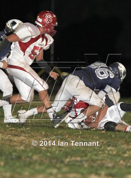 Thumbnail 2 in Santa Paula @ St. Genevieve (CIF SS Playoffs) photogallery.