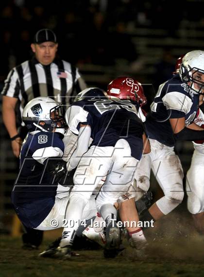 Thumbnail 1 in Santa Paula @ St. Genevieve (CIF SS Playoffs) photogallery.