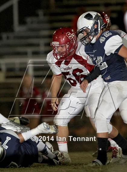 Thumbnail 3 in Santa Paula @ St. Genevieve (CIF SS Playoffs) photogallery.
