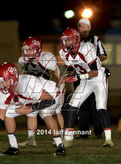 Thumbnail 2 in Santa Paula @ St. Genevieve (CIF SS Playoffs) photogallery.